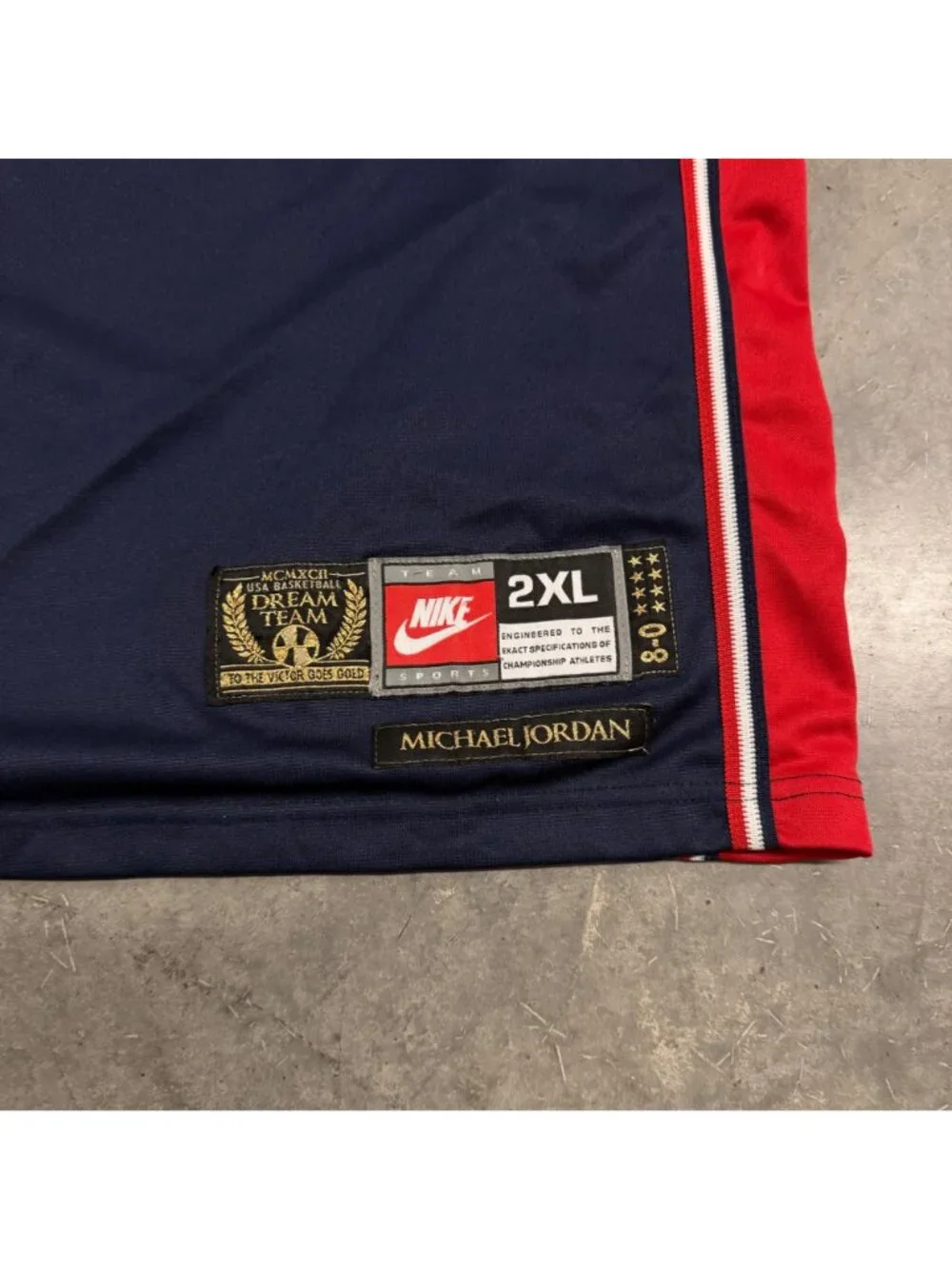 Vintage 2006 Nike Michael Jordan #9 USA Dream Team 1992 Olympics Jersey